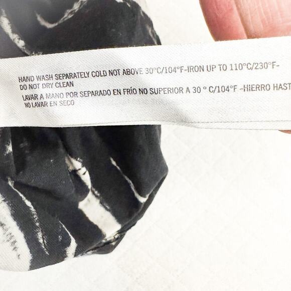 Denim & Flowers Ricky Singh Tie Dye T-Shirt Patterned Tee Size L Mint - Picture 5 of 7